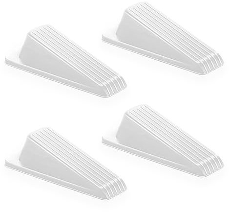Door Stoppers for Bottom of Door – Rubber Door Stopper Wedge – Pack of 4 – Door Stop – Door Stoppers – Doorstop – Door Wedge – Doorstops for Inside Door – Ideal for Homes, Schools, Offices, Workshops