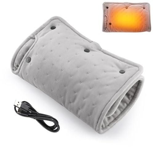 Hand Warmers Rechargeable, Electric Hand Warmer, USB Hand Warmer Reusable Electric Heated Gloves, Portable Handwarmers Pouch Heating Gloves Muffs Bag for Women, Men, Camping, Indoor, Outdoor