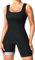 Gotoly Tuta Sauna Dimagrante Donna Tuta Completa Sauna Dimagrante Sudorazione Body Shaper Effetto Sudare Dimagrire Sportivi Suit Addominale Sudore Allenamento (Nero, M)