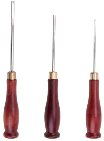 HUTRADE 3 Stück vielseitiges Stofftiere Füllwerkzeug für DIY-Handwerksprojekte und Häkelarbeiten Enthält Füllwatte in den Größen 3 mm, 4 mm und 5 mm zum Nähen und Basteln