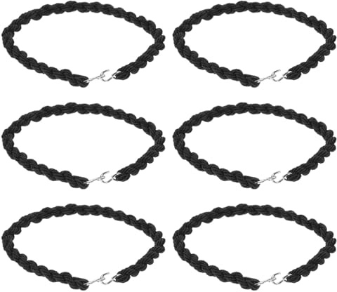DINHEAROM Elastisches Leggings Band mit Haken Hose Gürtel aus Polyester Baumwolle – 3 Paar für Outdoor Aktivitäten