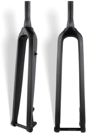 XGSUZNE Bicicletta Gravel in Carbonio con Forcella Rigida 26'' 27.5'' 29'' 1-1/8'' Tubo Dritto/Conico Bici Forcella Anteriore Freno a Disco 15X100mm Perno Passante Bici Forcella Anteriore