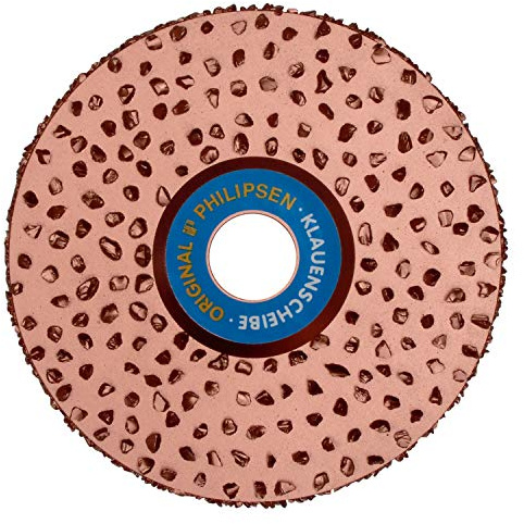Kerbl Superklauenscheibe 125mm beidseitig bestückt