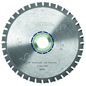 Festool Flachzahn-Sägeblatt 210x2,2x30 F36