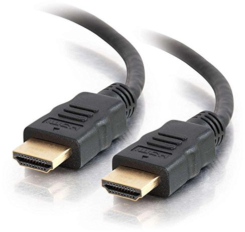 C2G 1. 5M Hohe Geschwindigkeit HDMI Kabel mit Ethernet - 4K Ultra HD HDMI Kabel, kompatibel mit UHD 2160P HD Video, 1080P, 3D, Ethernet, Smart TV und Spielekonsolen. Xbox/PS4 Schwarz