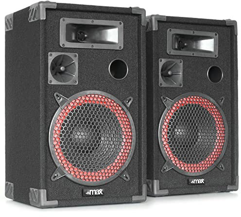 Pair of Skytec 8 Passive Speakers 500W