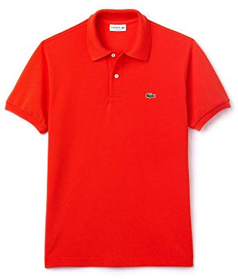 Lacoste Men's L1212 Polo Shirt, Rouge (Etna Cad), XS