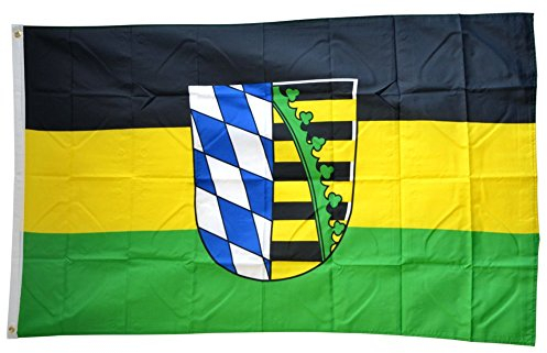 Flaggenfritze Fahne/Flagge Deutschland Landkreis Coburg + gratis Sticker