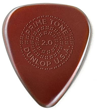 Jim Dunlop 510P2.0 Grip Guitar Picks, 2.0 mm