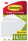 Command PH206-14NA Lot de 14 paires de bandes de suspension pour tableaux, peut supporter 7,3 kg, blanc