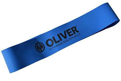 OLIVER Rubber-O blau extra stark 27,5x5x0,1cm Rubberband Fitness Training