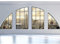 Runa Art Fototapete Fenster New York 352 x 250 cm Vlies Tapeten XXL Moderne Wandtapete Wohnzimmer Schlafzimmer Weiss Beige 9171011a