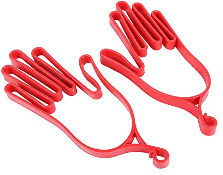 2 Stücke Golf Handschuhe Bahre, Sport Handschuhe Keepers Handschuhe Unterstützung Halter Rack Golfhandschuhe Damen Leder