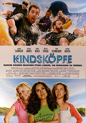 Kindsköpfe - Adam Sandler - Salma Hayek - Filmposter 37x53cm gerollt