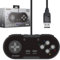 Retrobit Legacy 16 Manette USB Filaire pour Switch/PC/Steam/Raspberry Pi Noir