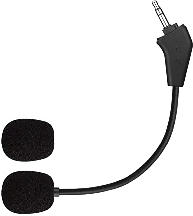 HS60 Pro Mic für Corsair HS50, HS60, HS70 Gaming Headset, abnehmbares Mikrofon, Gaming Headset auf PS5, PS4, PC, Xbox, Noise Cancelling 3,5 mm, Schwarz
