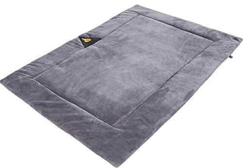 applyvt Self Heating Cat Dog Bed Blanket Self Warming Pet Pad Extra Warm Self Heated Cat Bed Thermal Pet Mat Blanket for Indoor Outdoor Pets Washable (Random Color), L: 92*62cm