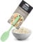 Taylors Eye Witness Mini Silicone Green Stirring Spoon - Dishwasher Safe, Heat Resistant 260°C/500°F. Perfect for Non-Stick Pans. Small Enough for Jars. Odour & Stain Resistant. 5 Year Guarantee