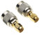 Keple SMA Plug to TNC Adaptor with Gold Plated Contacts - 50 Ohm coaxial Coaxial Adapter, Coaxial Male to Male Connector, for WiFi Router, Radios, Ham Extender Transceiver - Paquete de 2