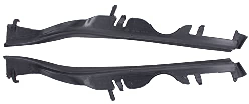 Doo Engy Scheinwerferdichtungen Frontscheinwerfer Dichtung Zierleisten Scheinwerfer Dichtlippen Zierring Abdeckung vorne links und rechts für 5er E39 1999-2003