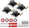 AKNES GULIKit Hall Sensing Joystick para Switch JoyCon, Kit de Reparación de Reemplazo de Joy con, Herramientas de Repuestos para Switch OLED/Switch/Switch Lite (2 Pairs)
