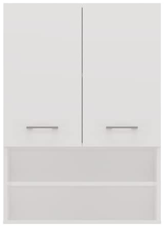 3E 3xE living.com Hängen Waschmaschine Regal M: H: 90 cm, B: 64 cm, T: 30 cm, Weiß
