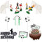 Rebanky 14 Pcs Football Cake Toppers Football Cupcake Decorations Soccer Cake Cupcake Toppers Soccer Players Cake Topper for Boys Girls Men Birthday Party