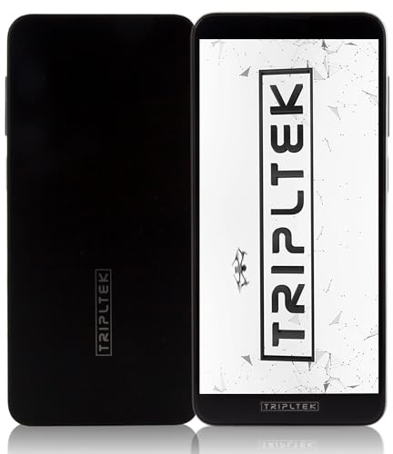 TRIPLTEK Mini, pantalla ultra brillante de 1300 nits sostenida, verdadera visibilidad bajo la luz solar sin tenue, smartphone desbloqueado LTE, chip hipermotor de 8 núcleos, almacenamiento de 128 GB