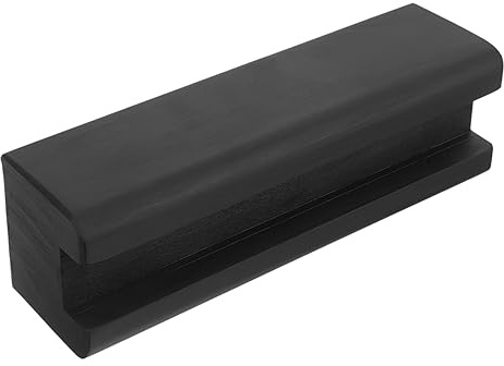 DOITOOL Supporto Per Specchio in Legno Massello Antiscivolo Base Multiuso 9.84X2.95X2.68 Inch Supporto Per Specchio Da Terra Cornici Opere D'Arte Per Casa Ufficio
