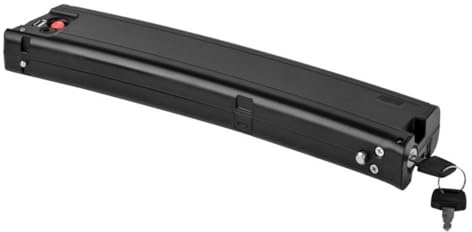 Okoman 36V Elektrofahrradbatterie, 36V Gebogene Lithiumbatterie 36V 10,5Ah /24Ah 14Ah, geeignet für zusammenklappbare Elektrofahrradbatterie 250W-500W Motor mit Ladegerät (24V 14Ah)