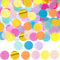 GoldRock 2.5cm Konfetti Bunt Hochzeit Geburtstag, 5000 Stk Konfetti Rund,Konfetti Papier Pastell,Streudeko Geburtstag Hochzeit Tischdeko, Konfettikanone für Karneval,Weihnachten,Taufe,Baby Shower Deko