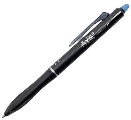 Pilot Frixion Ball Plus Tintenroller, radierbar, 0,7 mm, mittlere Spitze, thermoempfindliche Tinte, sauberes Löschen, glattes Schreiben, robuster Kunststoffkörper für Büro, Schule, Stoffmarkierung und