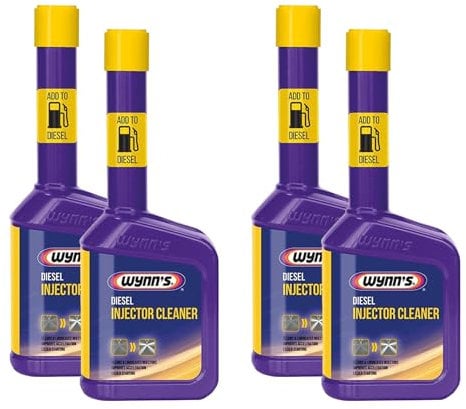 Wynns Diesel Injector Cleaner Diesel Fuel System Cleaner Additive 4x325ml