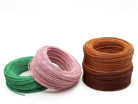 GSUNLEO 1pc High Temperature Thermocouple Wire - K T N S Type 2 Cores PTFE Insulated Shielded Cable for Accurate Measurements(S type,5 M)