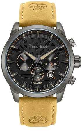 Timberland - Armbanduhr Duo-time Henniker Ii - Quartz Uhrwerk - Gehäusebreite: 44 mm - Edelstahl - 5 ATM