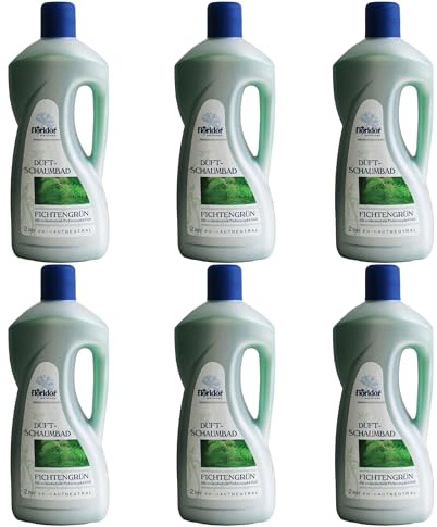 Floridor wellness Duft Schaumbad Fichtengrün 6 x 2L (12 Liter)