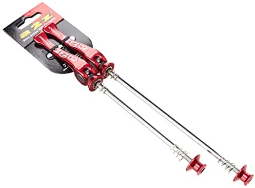A2Z CrMo Quick Release Mountain Bike Wheel Skewers RED