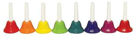 Boomwhackers bwhbc8 8 Note Diatonische Chroma Notizen Handglocken