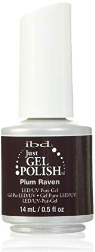 IBD Just Gel Polish Plum Raven LED and UV Pure Gel 14ml