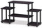 Furinno Turn-N-Tube TV-Schrank, Fernsehtisch, TV-Regal, Dunkle Walnuss, 105.4 (B) x 58 (H) x 29.5 (T) cm