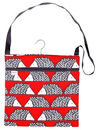 Scion Living Spike The Hedgehog Red Peg Bag 100% Cotton 30x30x2 cm