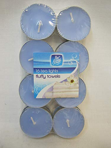 Pan Aroma Teelichte, flauschig, 16 Stück
