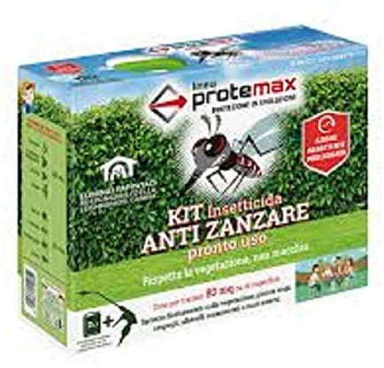 PROTEMAX, Kit INSETTICIDA Anti ZANZARE Pronto Uso, LT 2
