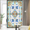 J4U Sichtschutz-Fensterfolie, Kirchen-Stil, Buntglas, dekorativer Fensteraufkleber, kein Kleber, statisch, Fensterfolie, UV-blockiert, Fensterabdeckung für Zuhause, 60 x 140 cm