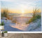 LB Wandteppich Natur Wandtuch Sonnenuntergang am Meer Wandbehang Sommer Landschaft Tapisserie für Wohnzimmer Schlafzimmer Wohnheim Wanddeko,150x100cm