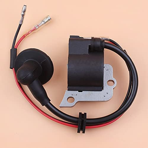 Luxuypon Ignition Coil 32F Brush Cutter Hedge Trimmer 36mm Module Magneto Brush Cutter Weedeater Replacement Parts