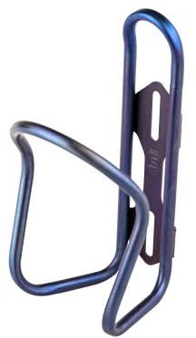 SILCA Sicuro Titan Trinkflaschenhalter | Käfige für Fahrräder mit 21 mm Vor-/Rückwärtsverstellung | Leichter als Stahl und stärker als Kohlenstoff und Legierung 30 g | Royal Purple