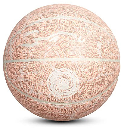 Sporting Goods Pallone da pallacanestro per adulti, donne, bambini, professionale interni ed esterni, taglia 7, taglia 6, taglia 5, realizzato per giochi di basket indoor ed outdoor (taglia 5, rosa)