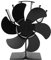 Ventilateur de poêle à 6 lames, alimenté par la chaleur, non électrique, auto-démarrage, résistant aux hautes températures, pour poêle à bois, à gaz, à granulés
