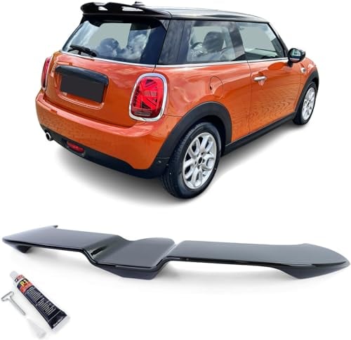 Dach Heckspoiler Schwarz Glanz passt für Mini One Cooper F56 ab 2014